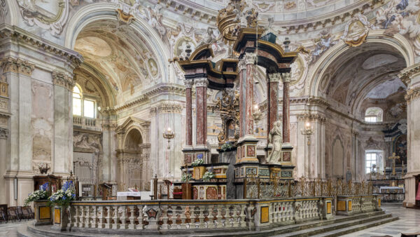 Interno santuario Vicoforte