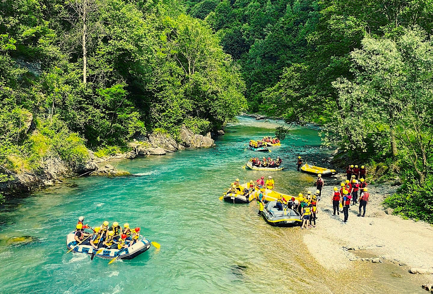 Rafting in Valle Stura